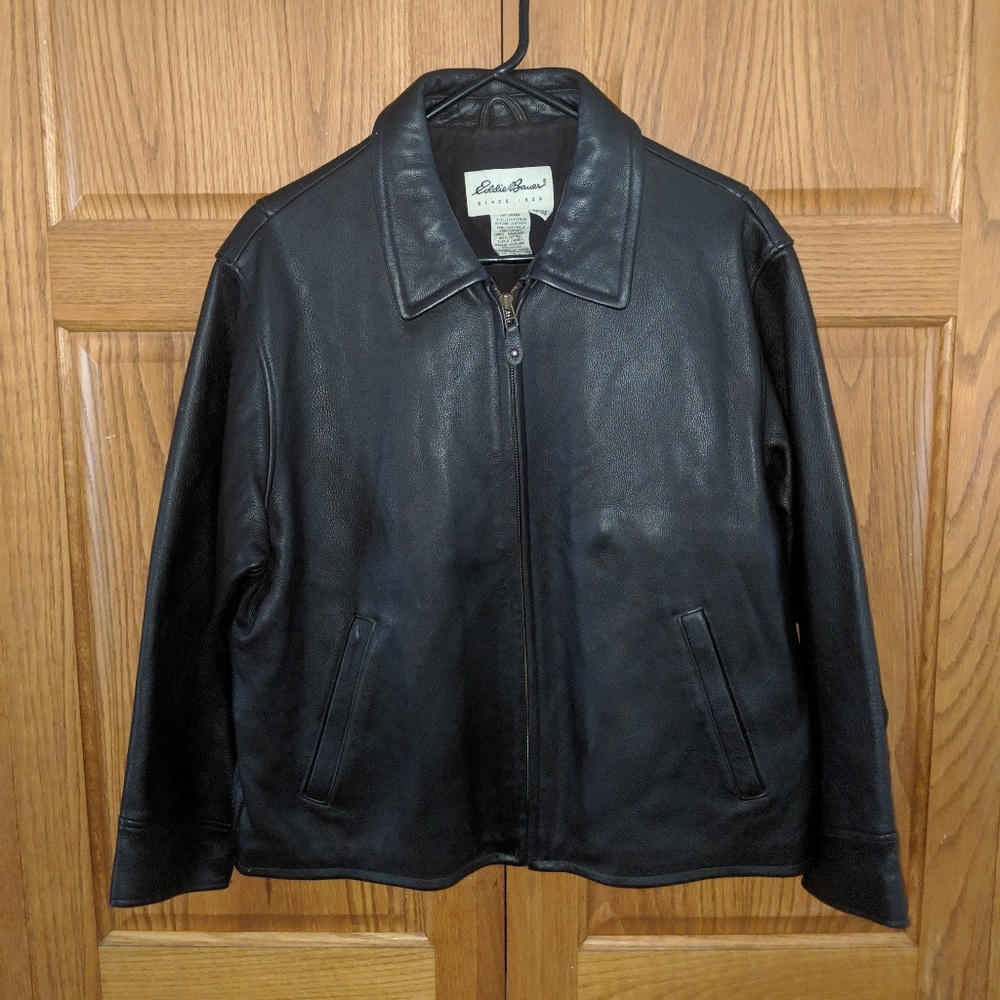 Eddie Bauer leather jacket